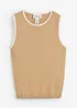 Gebreide tanktop, bonprix