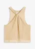 Gebreide top met glitters, bonprix