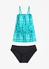 Lange tankini met gerecycled polyamide (2-dlg. set), bonprix