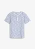 Henley shirt van puur katoen, korte mouw, bonprix