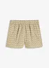 Short met broderie anglaise, bonprix