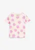 T-shirt van een elastische biologische katoenmix, bonprix
