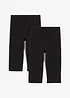 Capri legging van elastisch biologisch katoen (set van 2), bonprix
