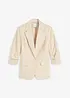 Casual blazer van viscose met 3/4 mouwen, bonprix