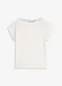 Viscose shirt met kant, bonprix