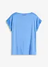 Viscose shirt met kant, bonprix