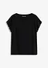 Viscose shirt met kant, bonprix