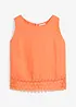 Linnen top, bonprix