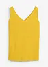 Linnen tanktop, bonprix