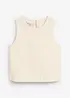 Blousetop van linnenmix, bonprix