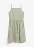 Chiffonjurk met pailletten, bonprix