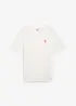 T-shirt met print achter, loose fit, bonprix