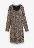 2-in-1 zwangerschapsjurk / voedingsjurk met luipaardprint, bonprix