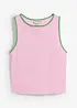 Tanktop van biologisch katoen, bonprix