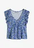 Top met volants, bonprix