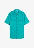 Overhemd met korte mouwen in washed out look, bonprix