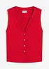 Mouwloos vest in een gebreide look, bonprix