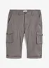 Lange bermuda met cargozakken, regular fit, bonprix