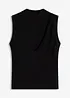 Gebreide top met cut-outs, bonprix