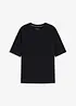 Oversized sportshirt met katoen, sneldrogend, bonprix