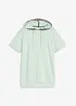 Oversized sportshirt met capuchon, sneldrogend, bonprix