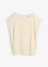 Oversized shirt in gebreide look, bonprix