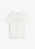 T-shirt met originele print, bonprix
