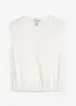 Shirt met elastische boordjes, bonprix