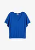 Oversized shirt in een viscosemix, bonprix
