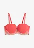 Balconette bh met multicolor kant, bonprix