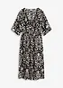 Gedessineerde jersey jurk, bonprix