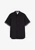 Overhemd met korte mouwen, slim fit, bonprix
