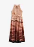Gedessineerde jurk van chiffon, bonprix