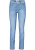 Slim fit jeans mid waist, cropped, bonprix