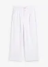 Wide leg jeans low waist, low stretch, bonprix