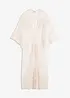 Transparante strandkimono met kant, bonprix