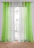 Gordijnen met gerecycled polyester en kleurverloop (set van 2), bonprix