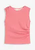 Shirt met plooitjes, bonprix