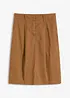 Midirok in een katoenmix, bonprix