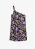 One shoulder mini jurk, bonprix