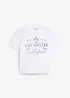 Kort T-shirt van jersey, bonprix
