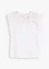 Shirt met kant, bonprix