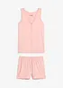 Shortama van zacht ribmateriaal, bonprix
