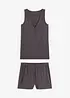 Shortama van zacht ribmateriaal, bonprix