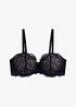 Balconette bh van delicate eyelash-kant, bonprix