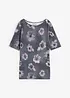 Shirt in een zachte viscosemix, bonprix