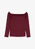 Carmen-shirt van lichte jersey, bonprix