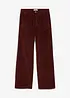 Corduroy broek in een katoenmix, bonprix