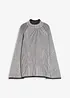 Oversized trui met opstaande kraag, bonprix