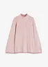 Oversized trui met opstaande kraag, bonprix